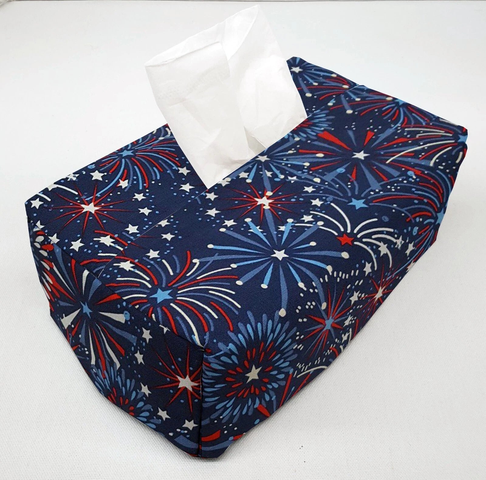 Americana Tissue Box Cover | eBay