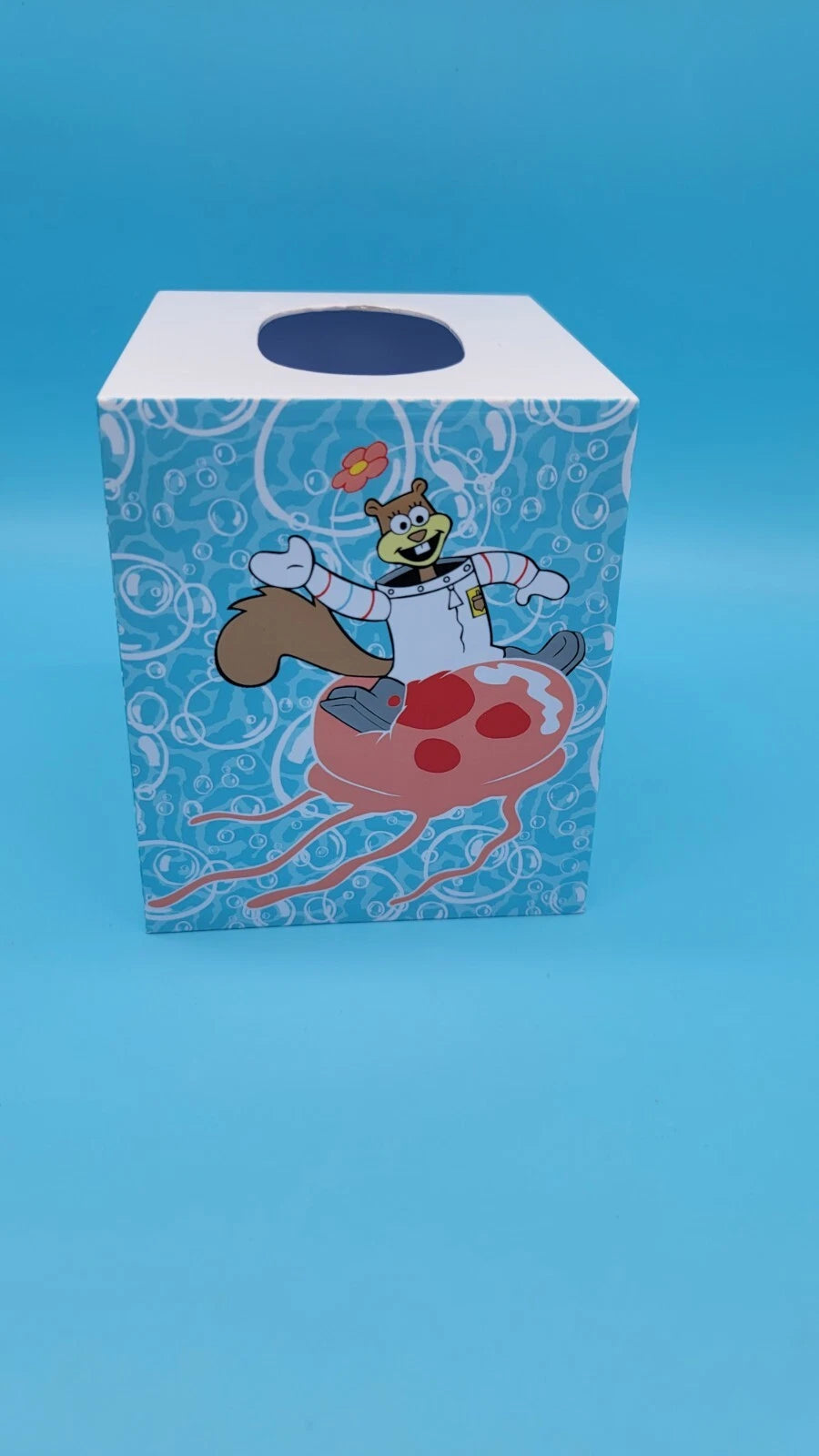 Spongebob Squarepants Plastic Tissue Box Holder Cover | eBay