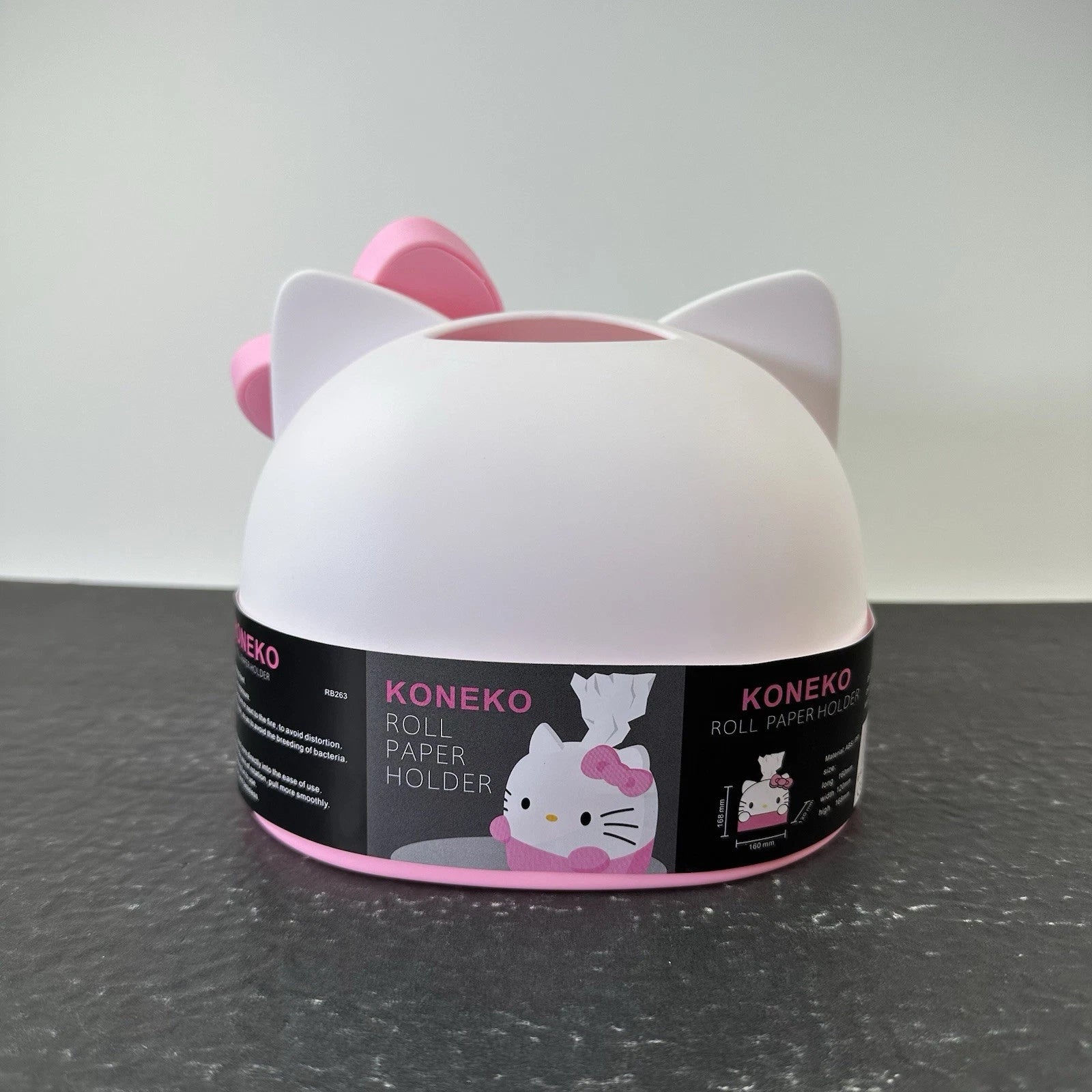 Hello Kitty Koneko Tissue Paper Roll Paper Holder Tissue Box | eBay