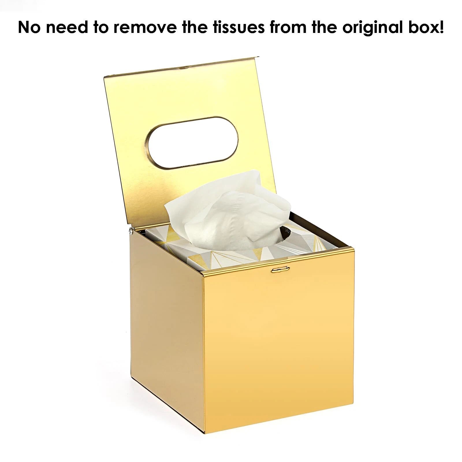 Tissue Box Cover Square Stainless Steel Tissue Boxwall Mount Tissue Box Holder W | eBay