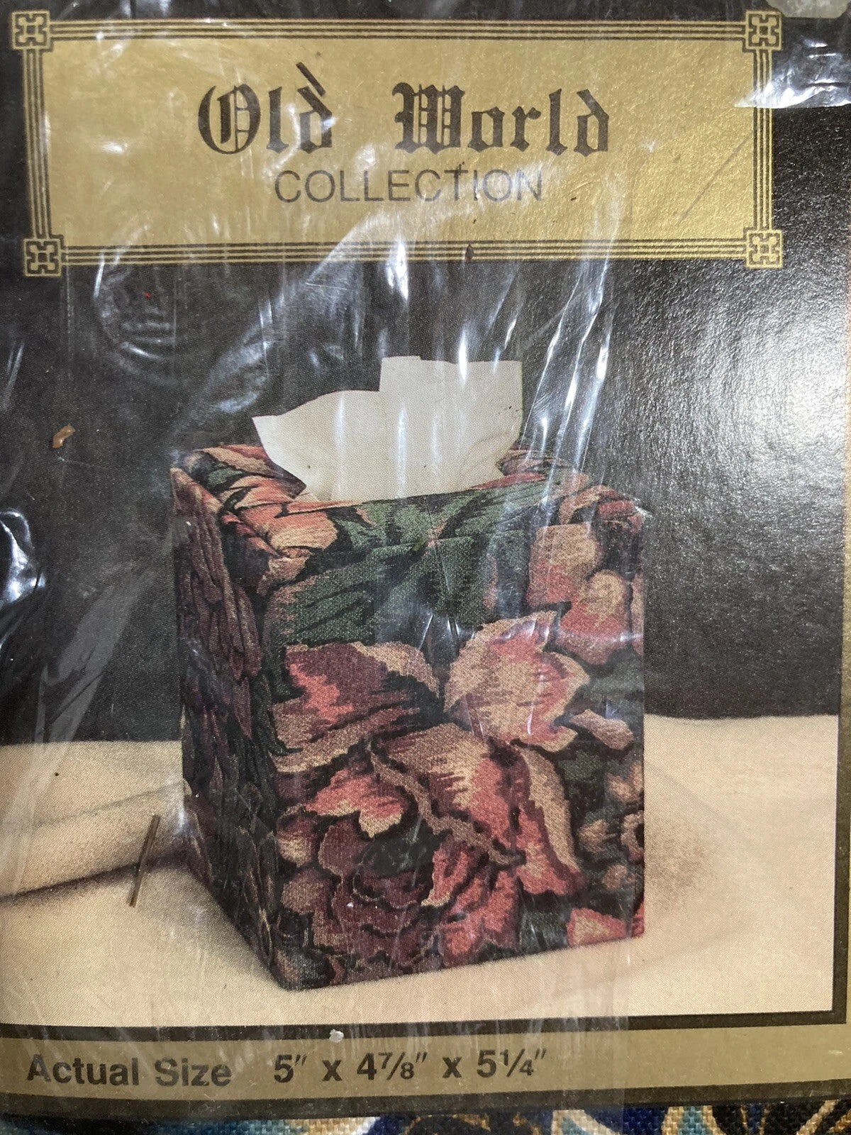Old World Collection Boutique Box Make A Tissue Box Cover Kit 5” X 4” X 5” | eBay