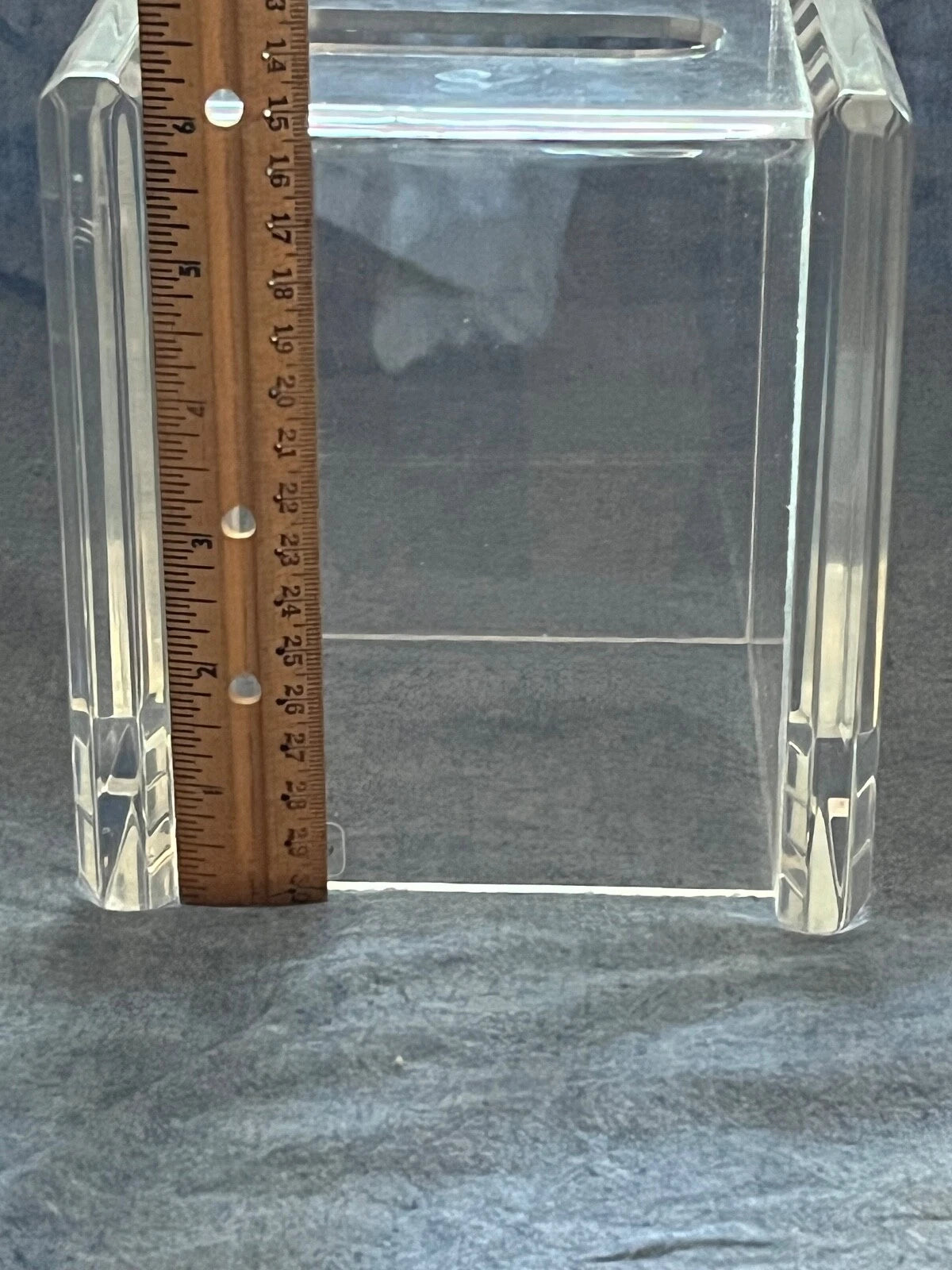 MidCentury Modern ARONIE LUCITE Clear Acrylic Tissue Box Holder Cover MCM Vintag | eBay