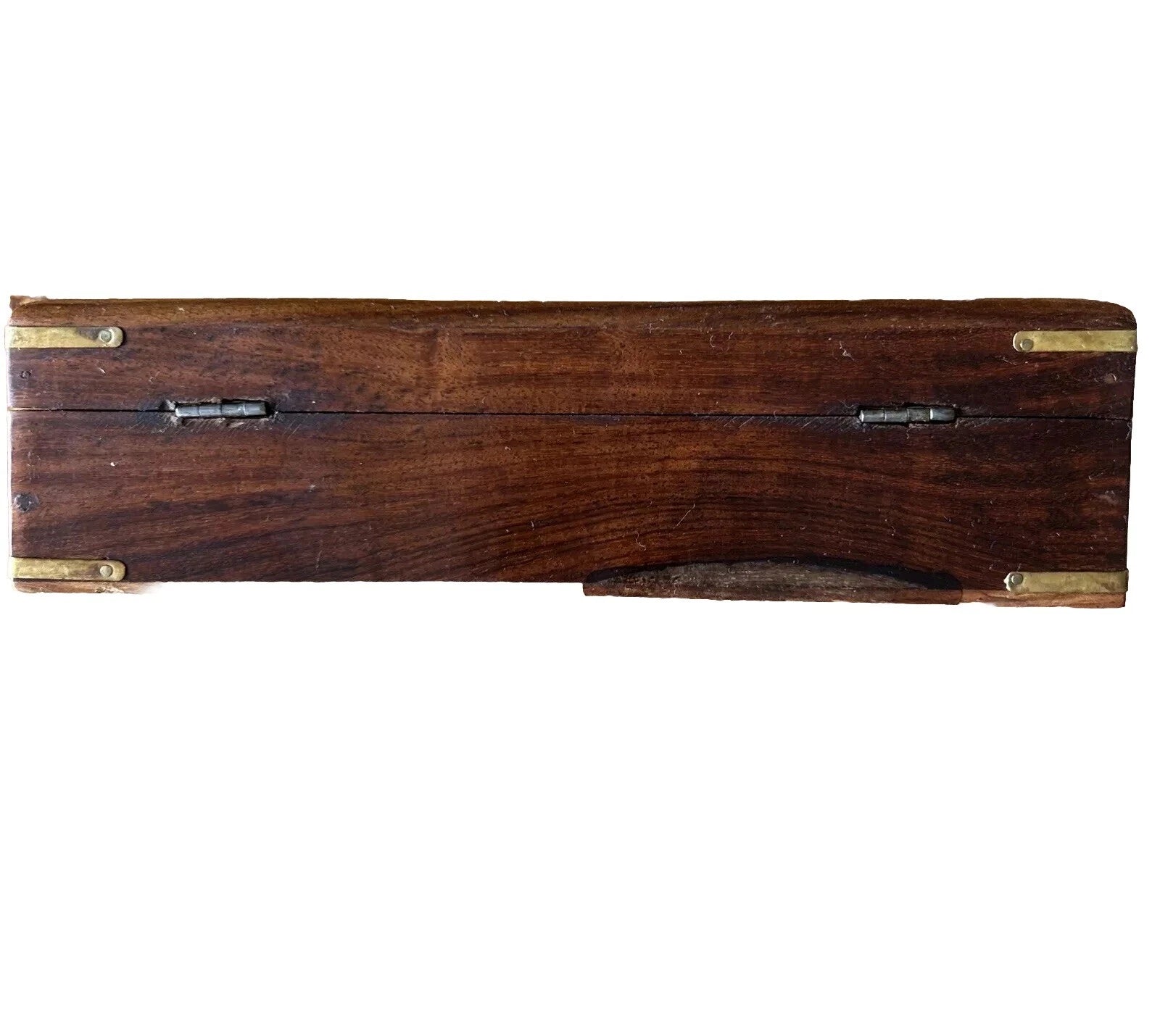 Hand Carved Wood Brass Inlay Tissue or Napkin Box Holder India Boho Decor | eBay