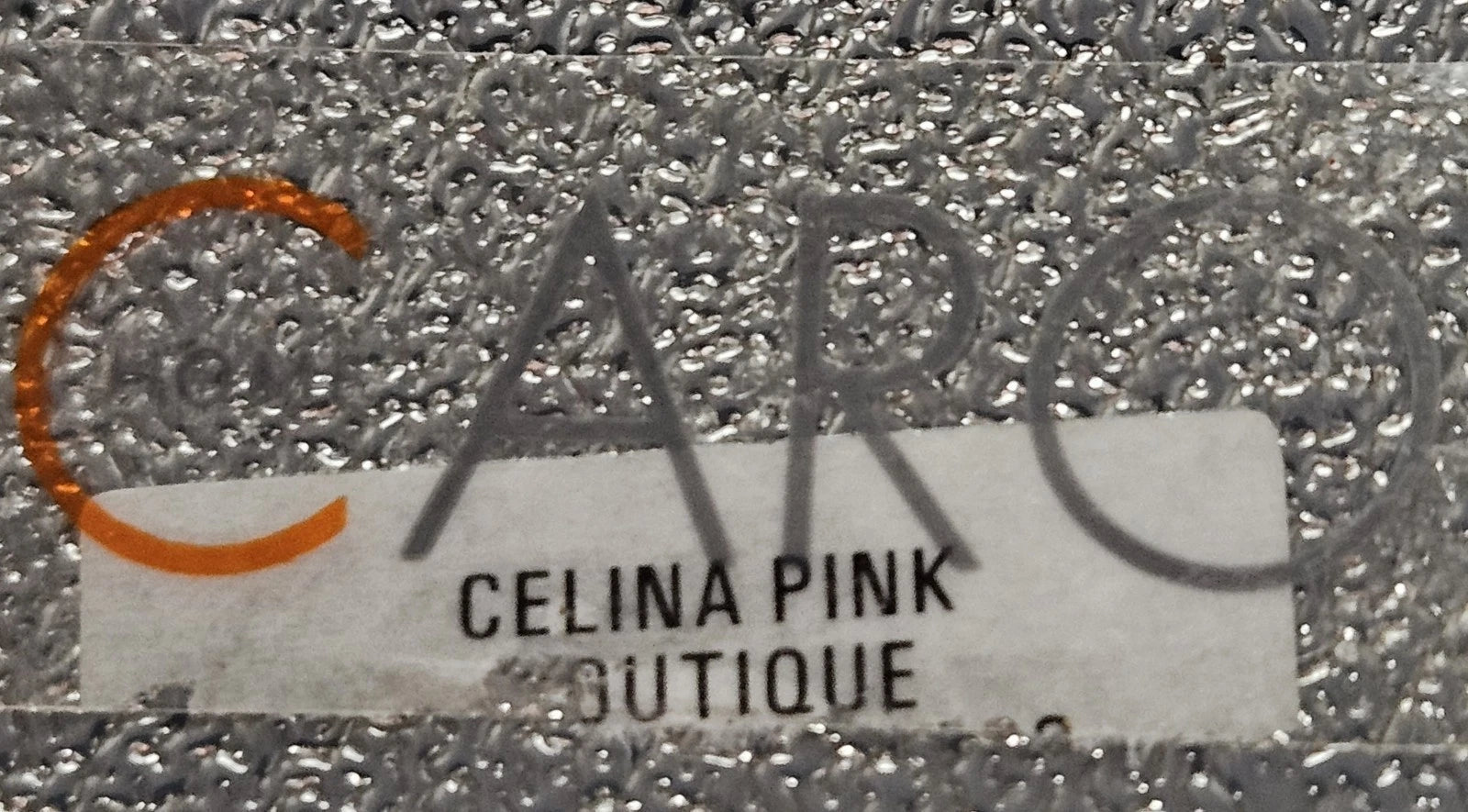 CARO BOUTIQUE Pink Tissue Box Cover Metallic High End Bathroom Acessories 6"H | eBay