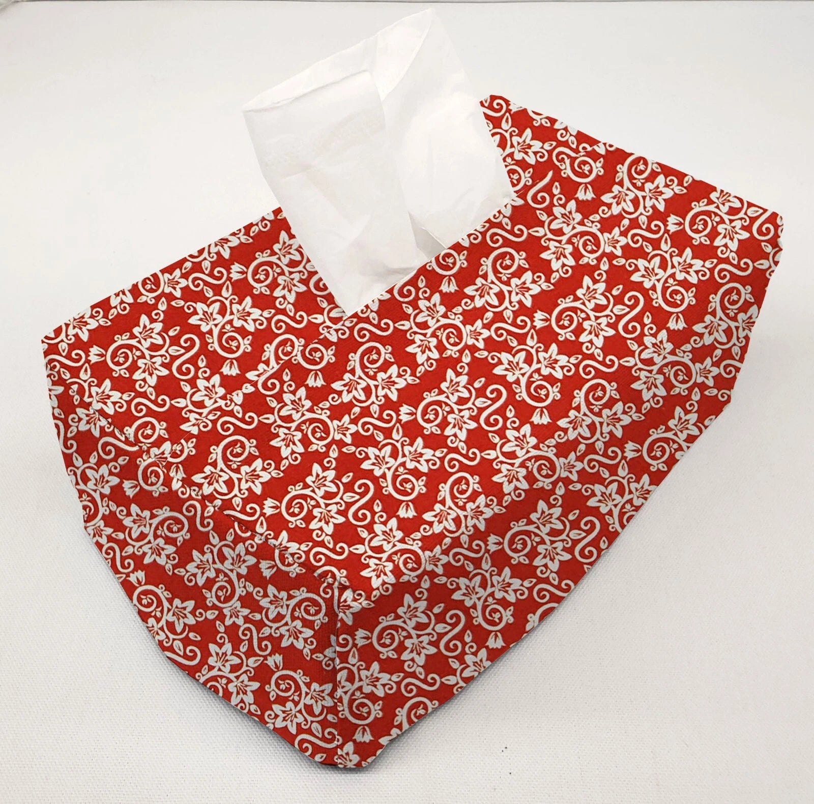 Floral Damask Tissue Box Cover (4 Colors Available) | eBay