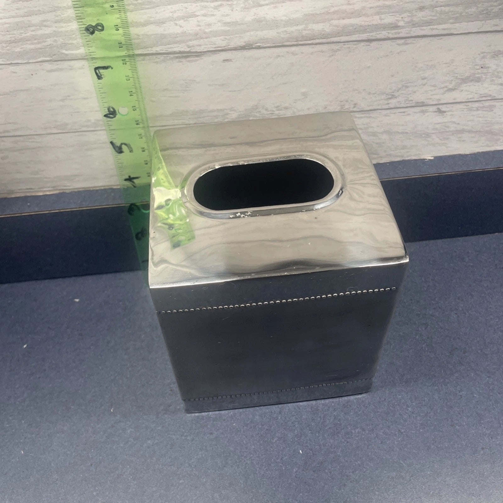 Silver Finish tissue box cover | eBay