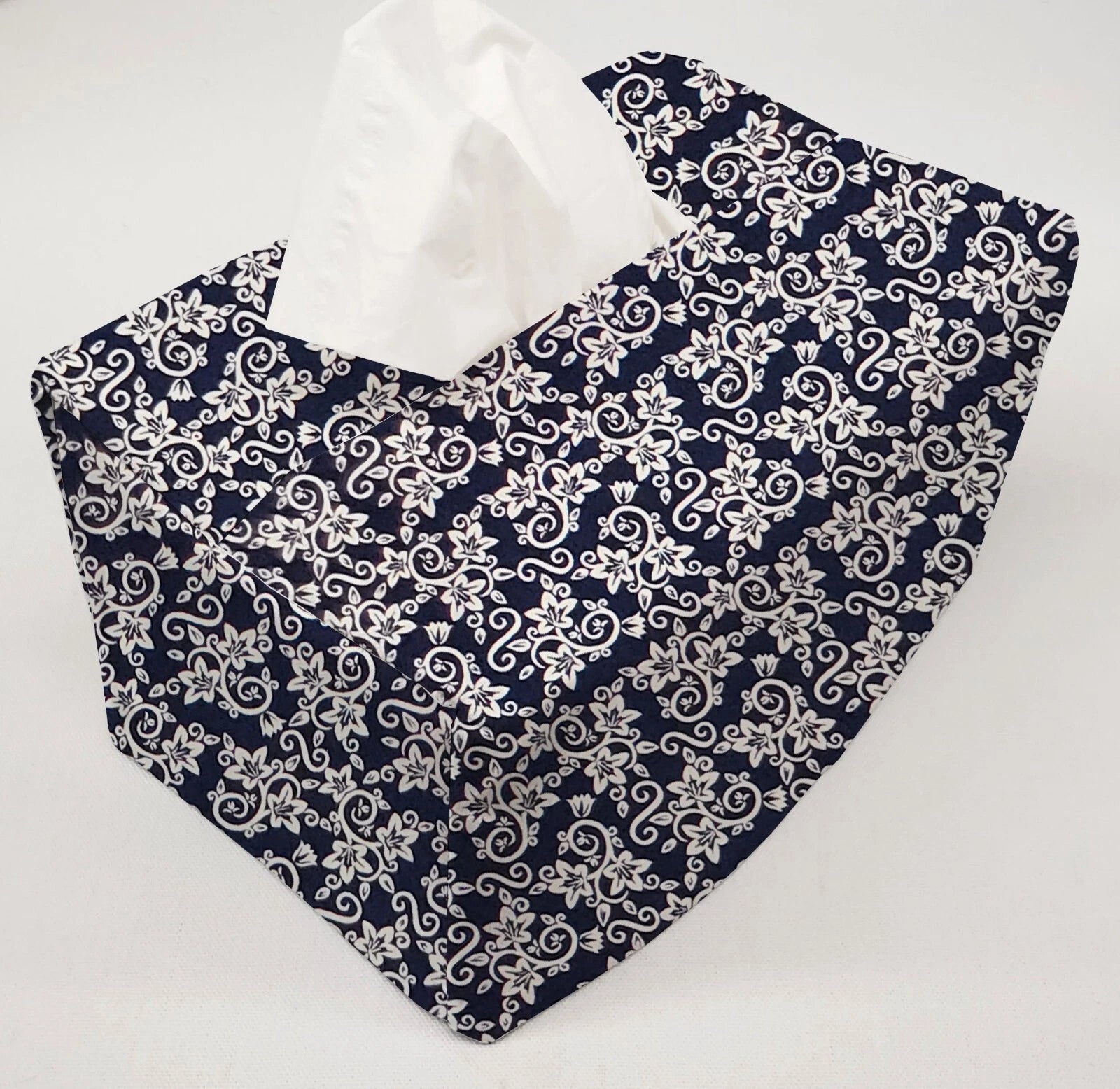 Floral Damask Tissue Box Cover (4 Colors Available) | eBay
