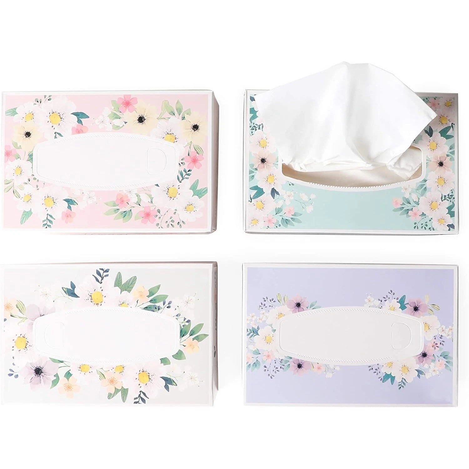 8 Pack Wedding Facial Tissue Box Set, 3-Ply, 100 Sheets/Box, 800 Sheets Total | eBay