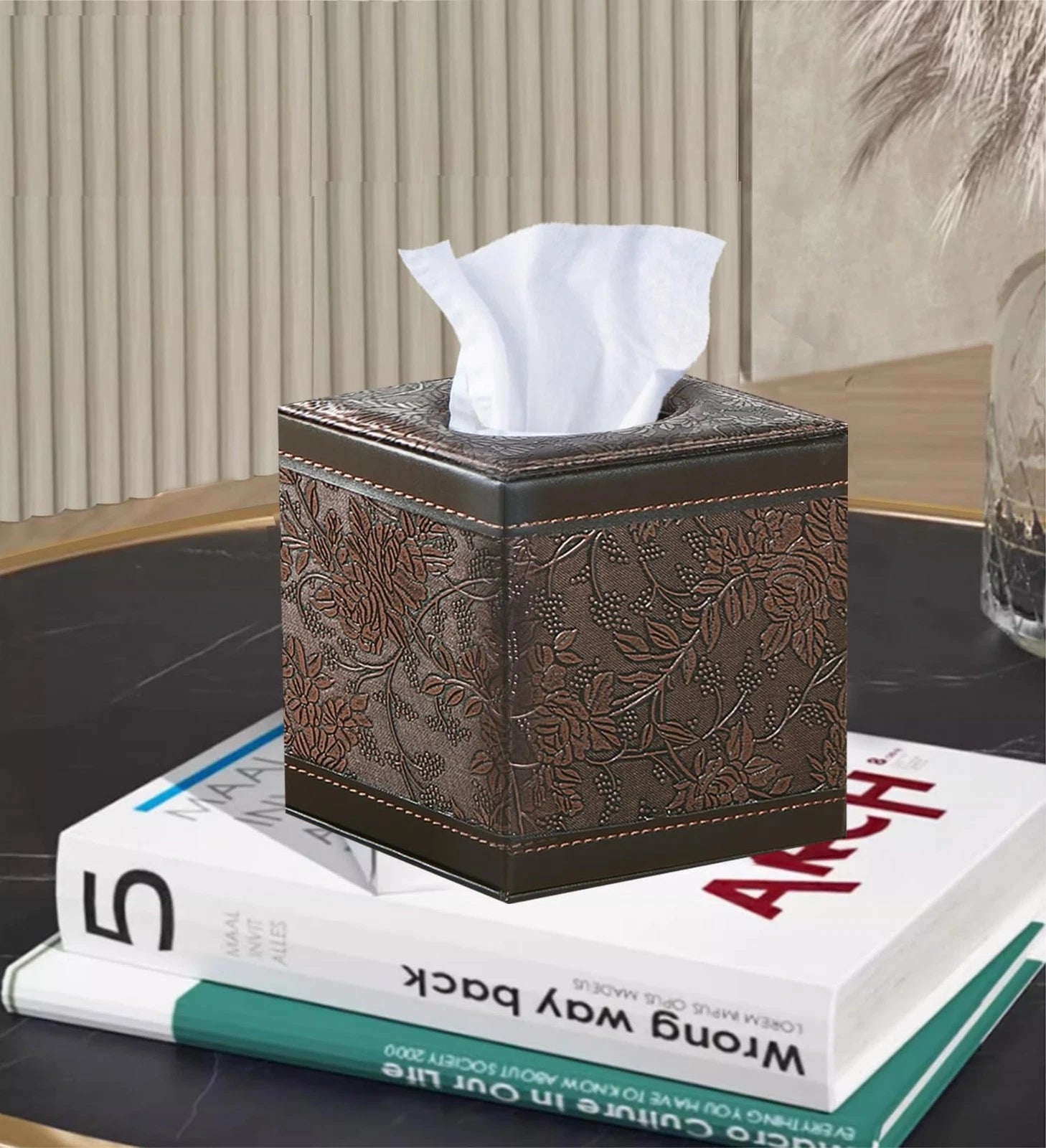 Tissue Box Cover Squareupgrade 99% Compatible Large Sizecube Tissue Box Holder | eBay