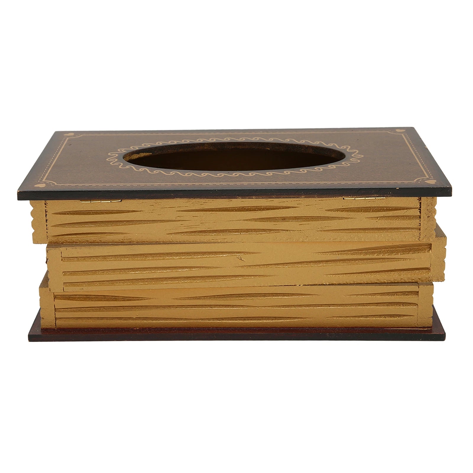 Book Tissue Box Cover Rectangular Tissue Holder Dispenser Paper Cover Case | eBay