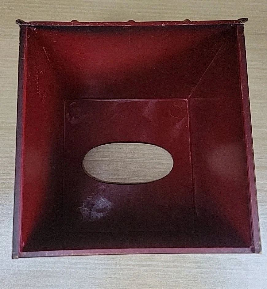 Tissue Cube Box Holder Faux Stack of Books | eBay