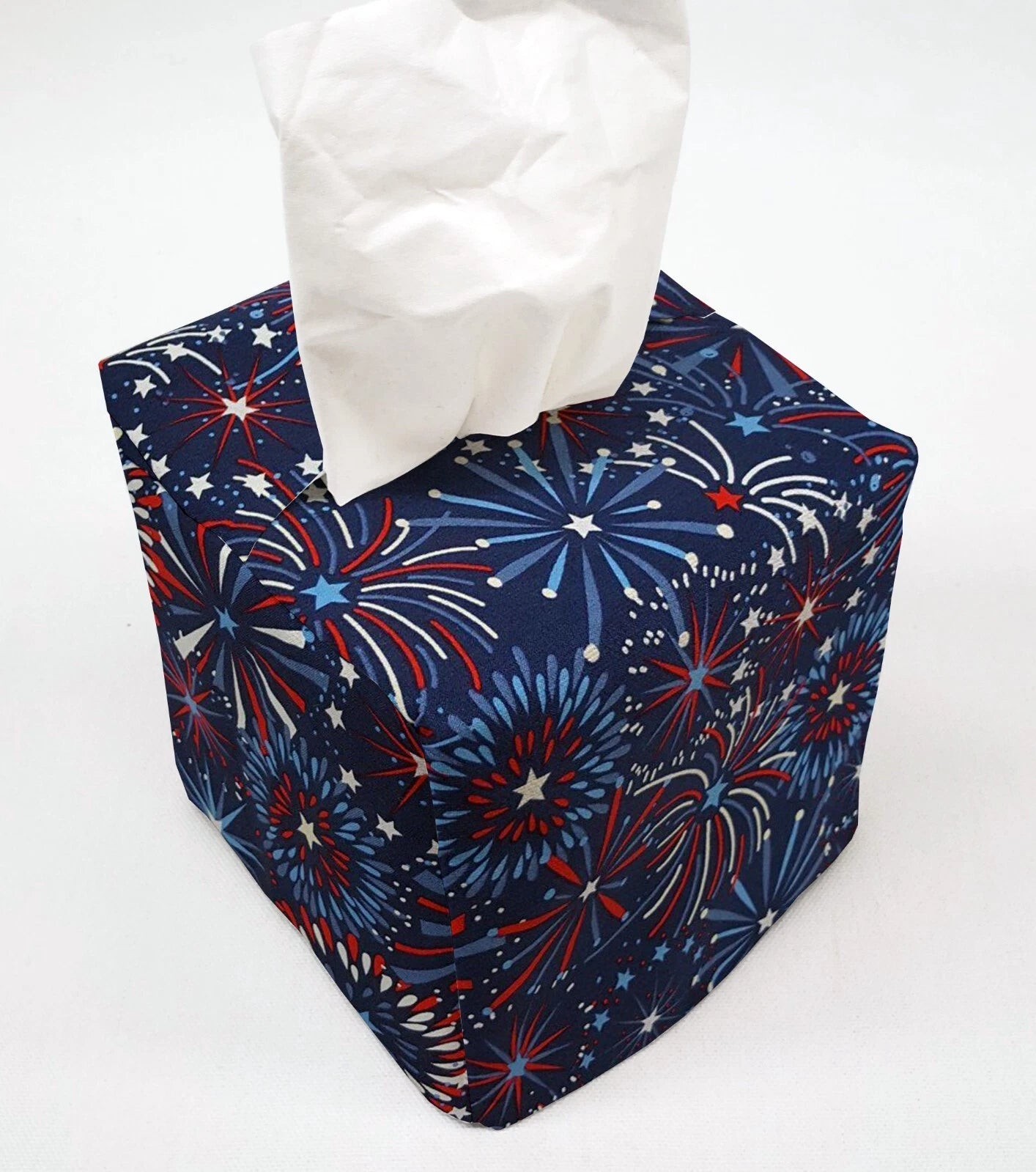 Americana Tissue Box Cover | eBay