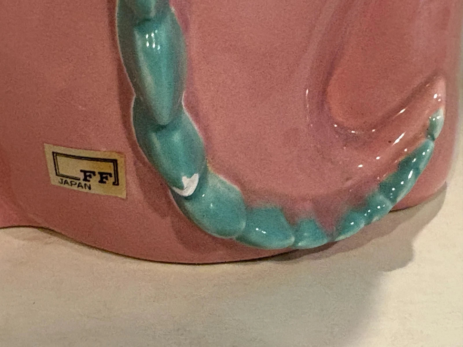 FITZ & FLOYD Vintage 1986 Pink & Green Dinosaur Tissue Box Holder | eBay