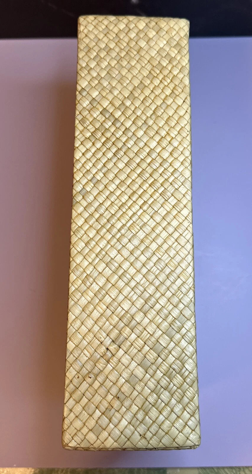 Rectangular Woven Bamboo Or Fiber Tissue Box Cover Water Resistant Facial | eBay