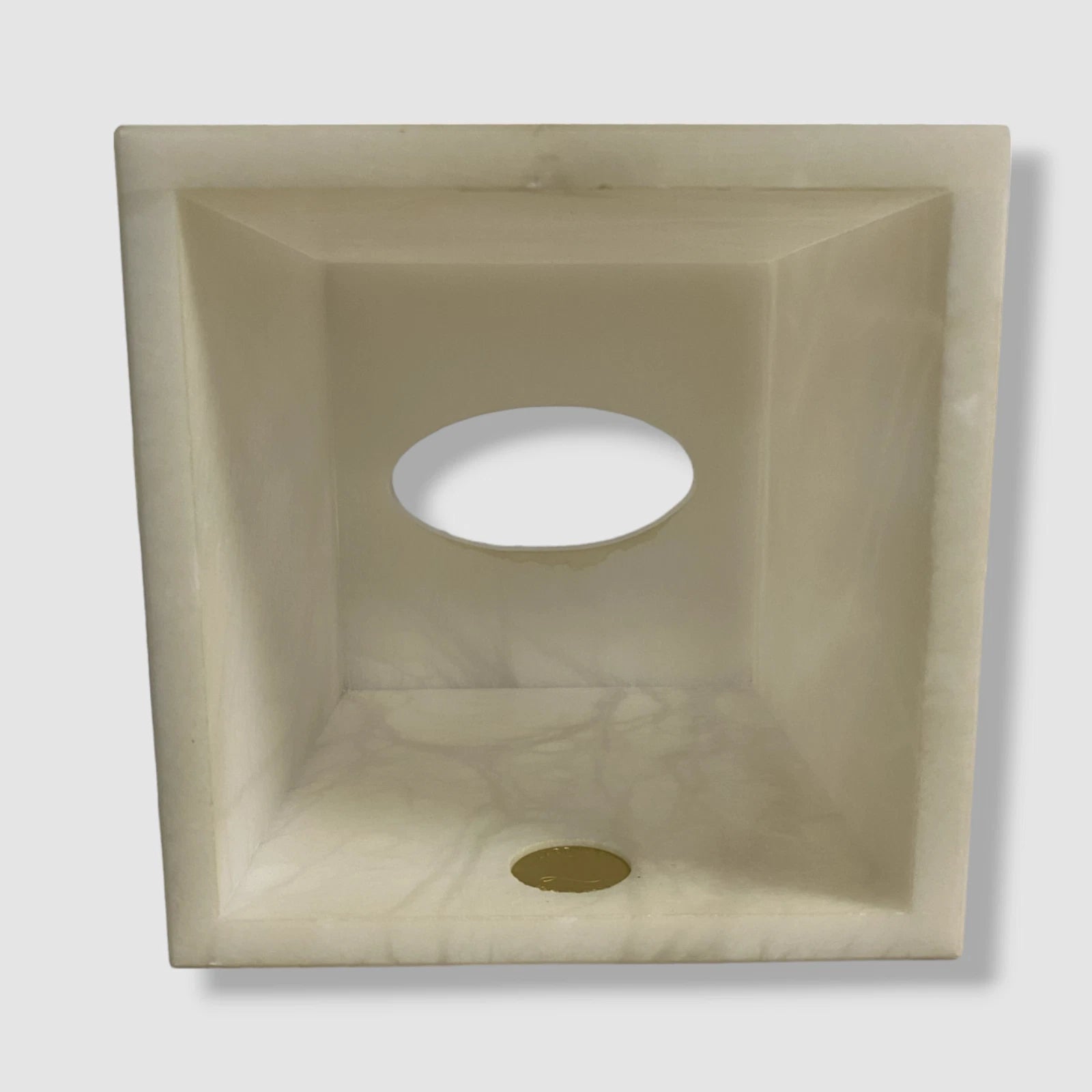 $255 KASSATEX Ivory Alabaster Alisa Cream Tissue Box Cover | eBay