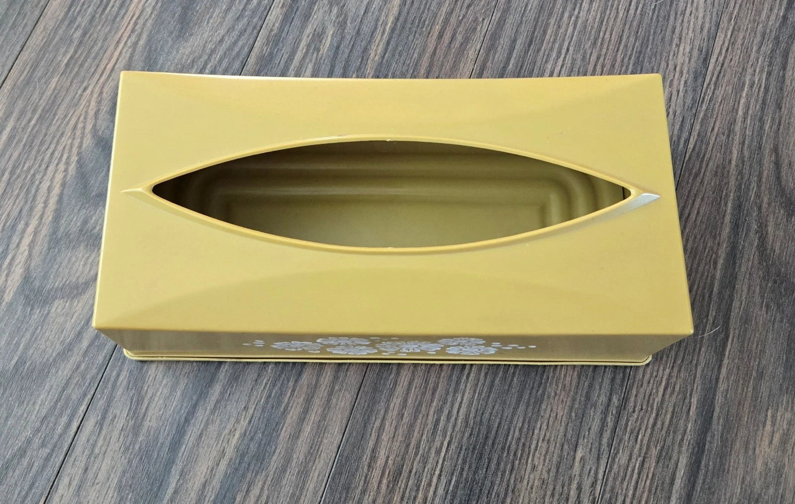 Vintage (60's/70's) RUBBERMAID Plastic/Lucite Harvest Gold Tissue Box | eBay