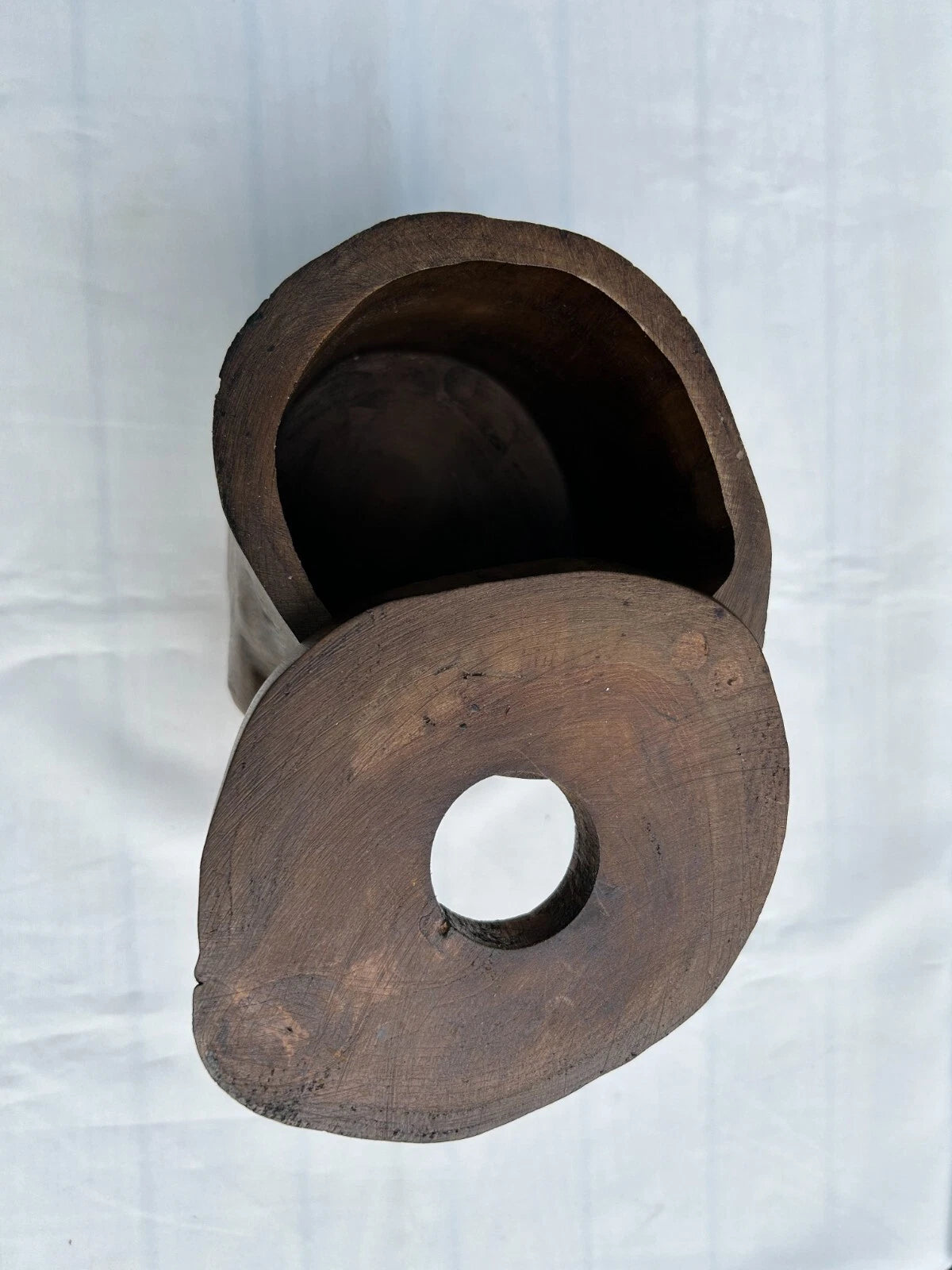 Rustic Wood Tissue Box Cover Tissue Holder Natural Shape for Home Decor | eBay