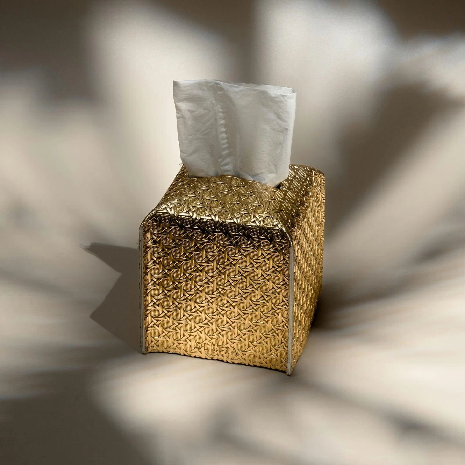 Tissue Box Cover Square Gold Tissue Box Holder for Bathroom Accessories Bathroom | eBay