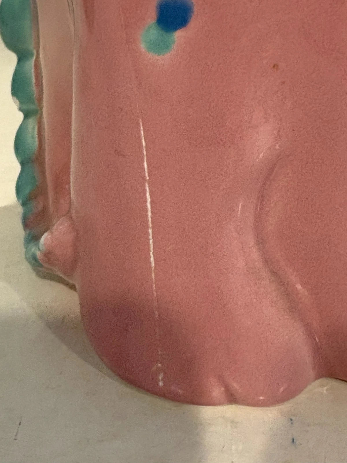 FITZ & FLOYD Vintage 1986 Pink & Green Dinosaur Tissue Box Holder | eBay