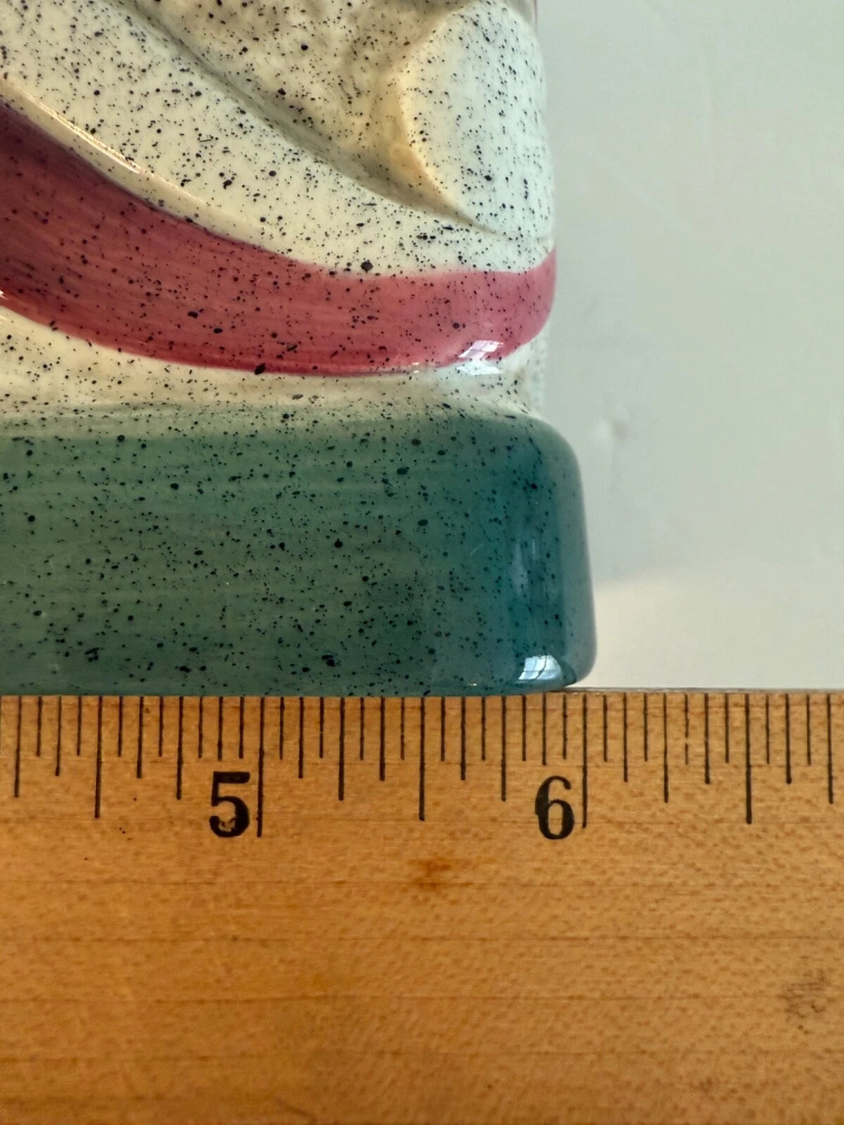 Ceramic Tissue Box Cover Beachy Waves Forest Green 6 x 6" Bathroom Handpainted | eBay