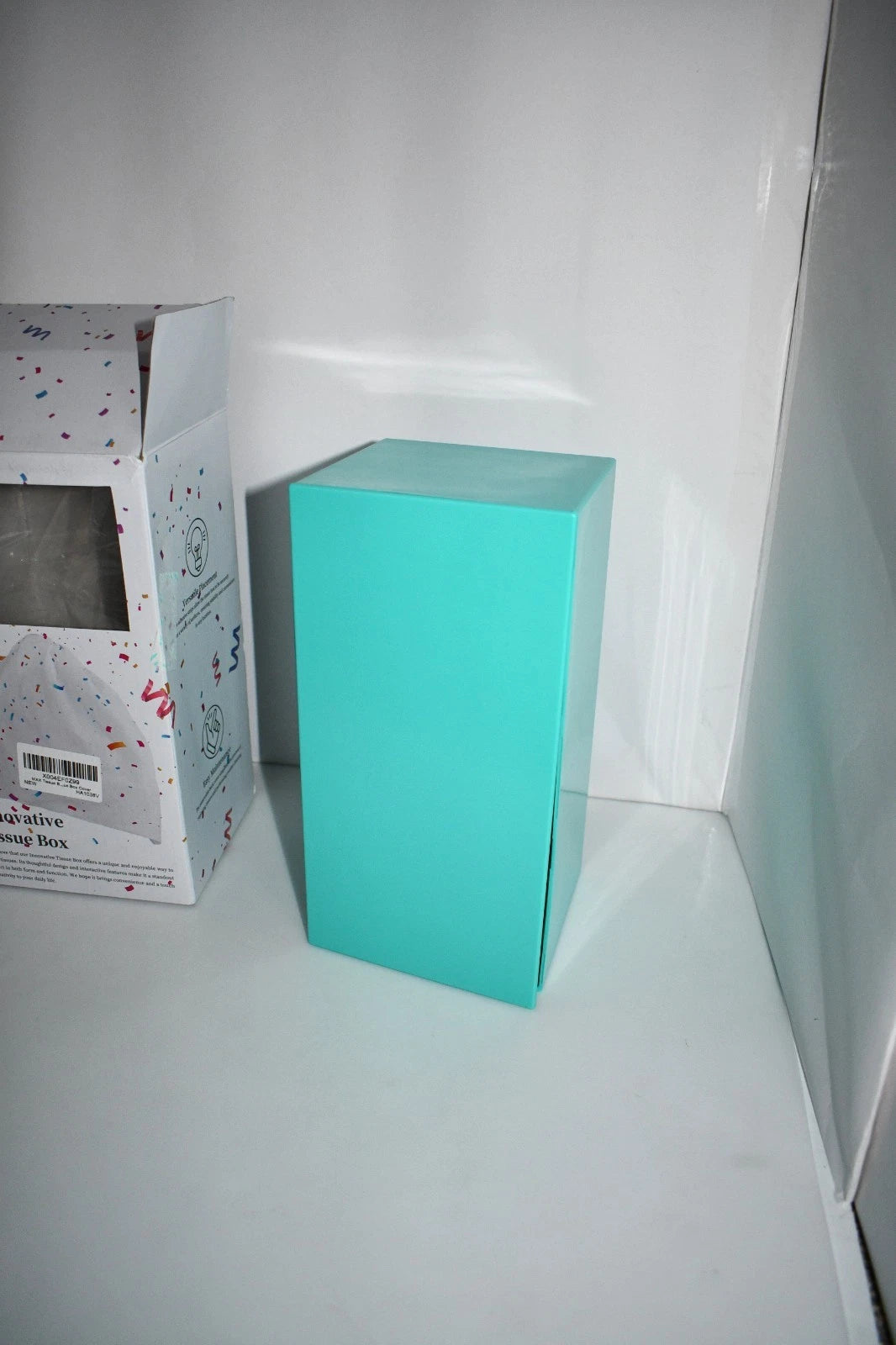 Creative Tissue Box Holder, Vintage Lady Skirt Design, Resin Cover, Blue, NWT | eBay