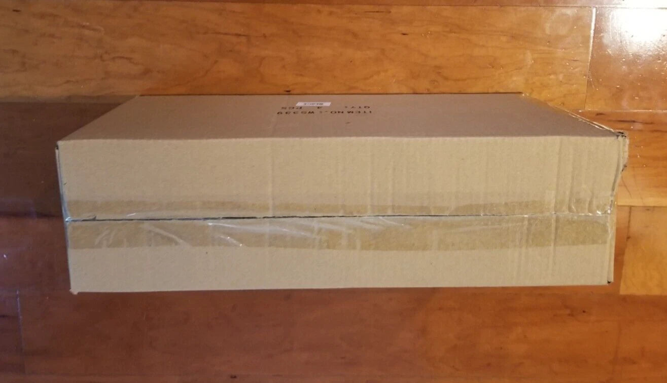 Box of Four (4) Unfinished Wood Rectangular Tissue Box Cover for DIY Design NIB | eBay