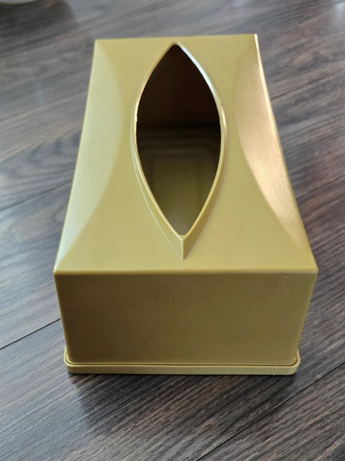 Vintage (60's/70's) RUBBERMAID Plastic/Lucite Harvest Gold Tissue Box | eBay