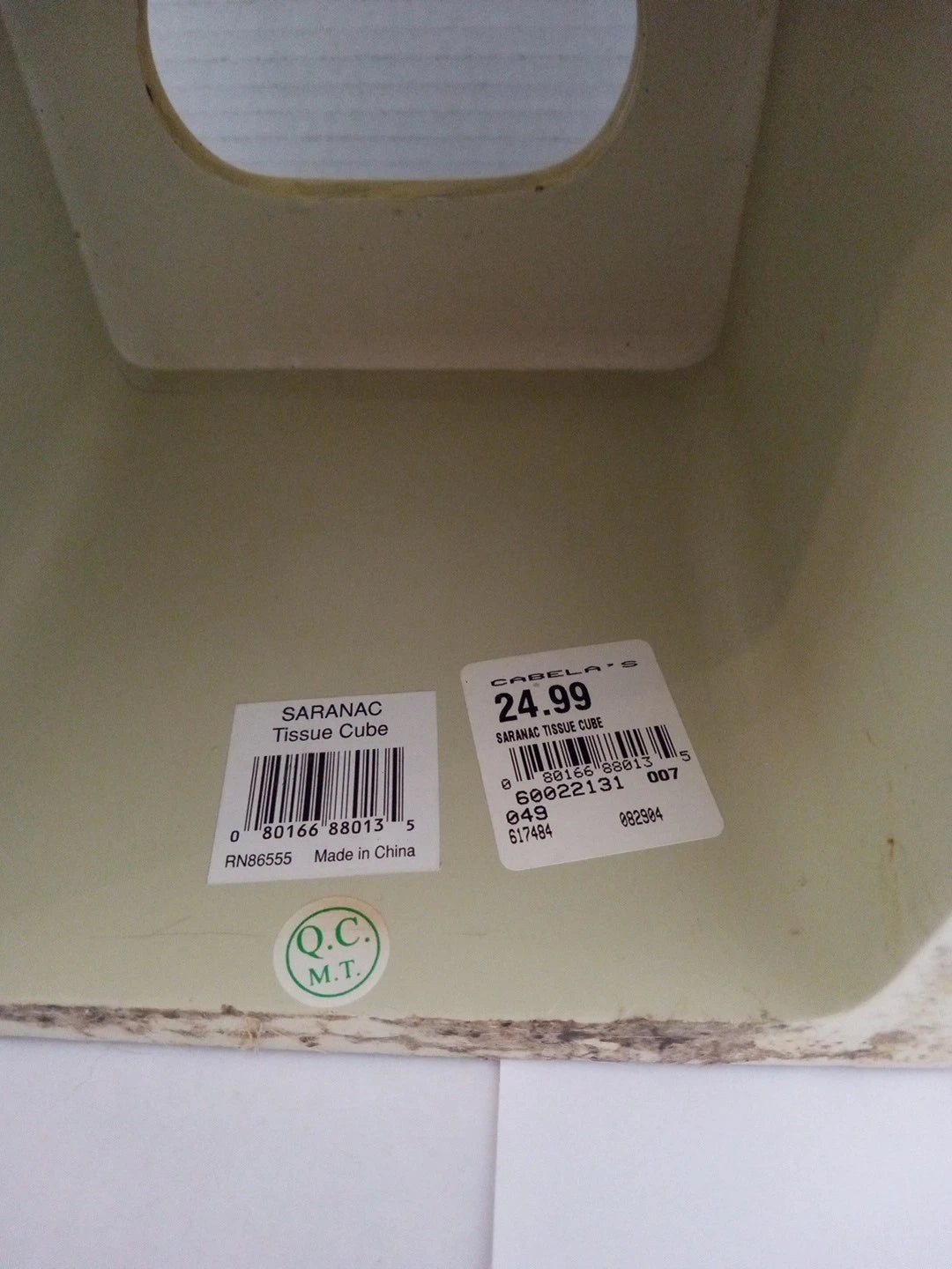 SARANAC Cabin Rustic Decor Wood Twig Design TISSUE BOX COVER Bathroom Vanity | eBay