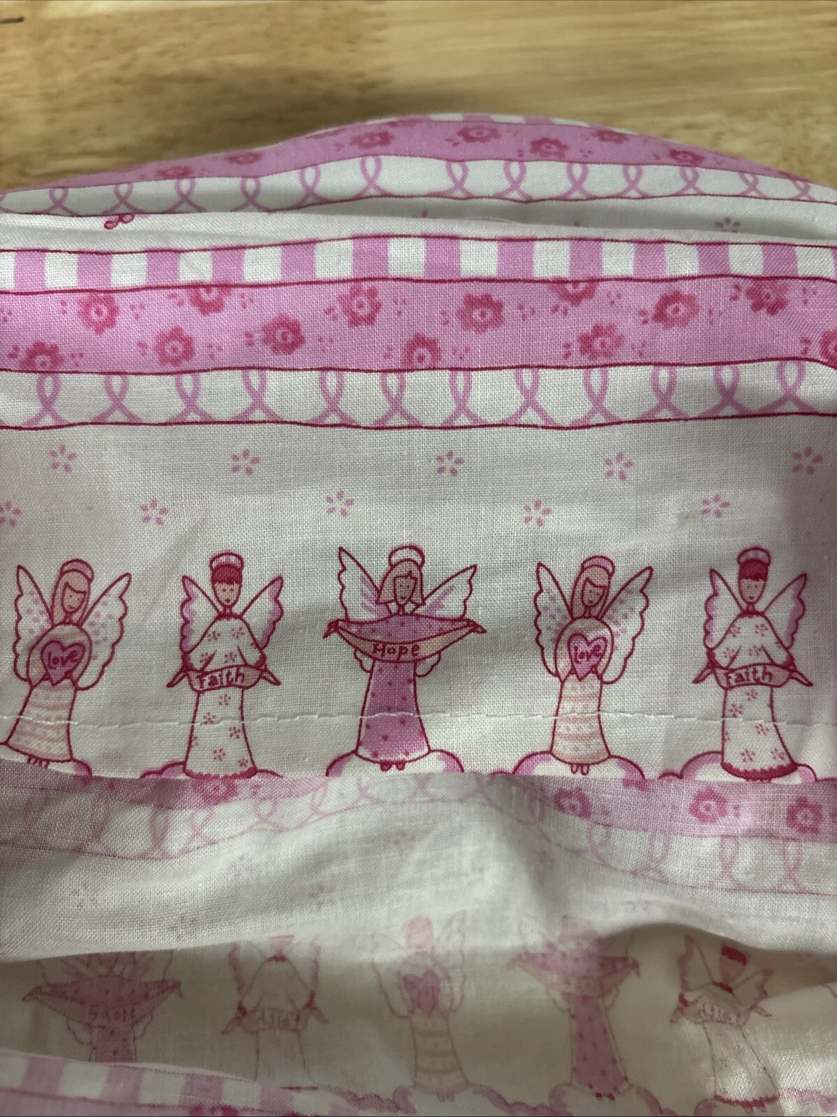 Angels Sofa Couch Tissue Box Cover With Little Pillows Pink And White Dollhouse | eBay