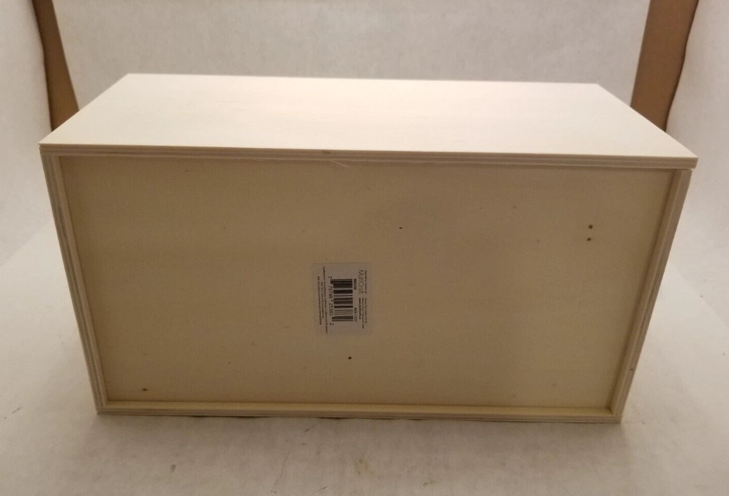 Box of Four (4) Unfinished Wood Rectangular Tissue Box Cover for DIY Design NIB | eBay