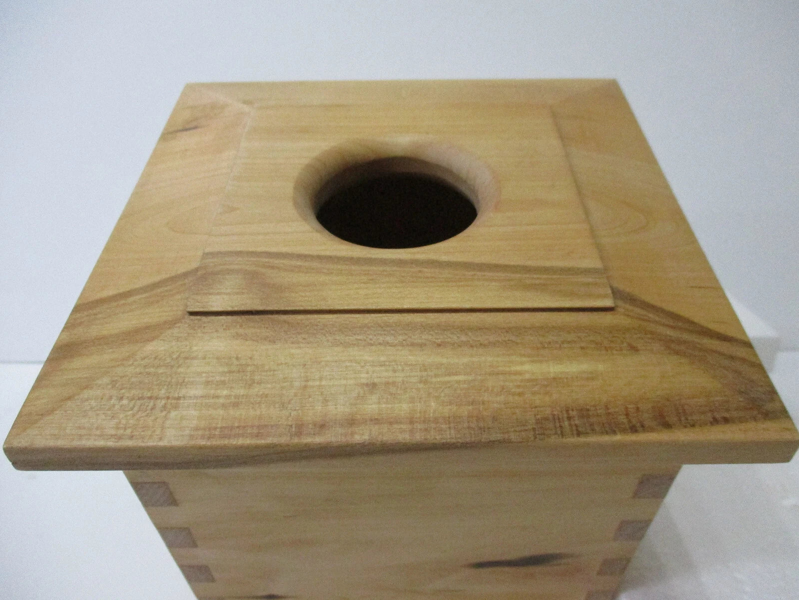 Rustic Handcrafted Wooden Square Tissue Box Holder ~ Rustic ~ Beautiful ~ Nice! | eBay