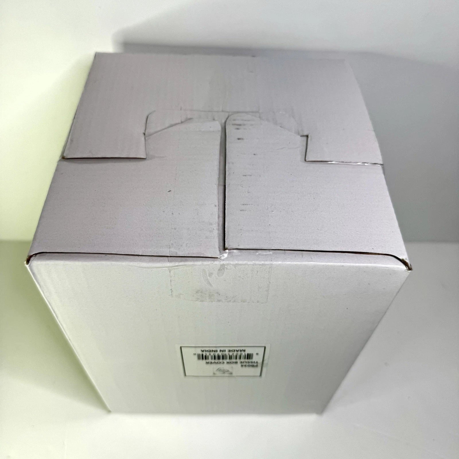 Exclusively Yours EY Silver Hammered Metal Tissue Box Cover W/Butterfly Accent | eBay