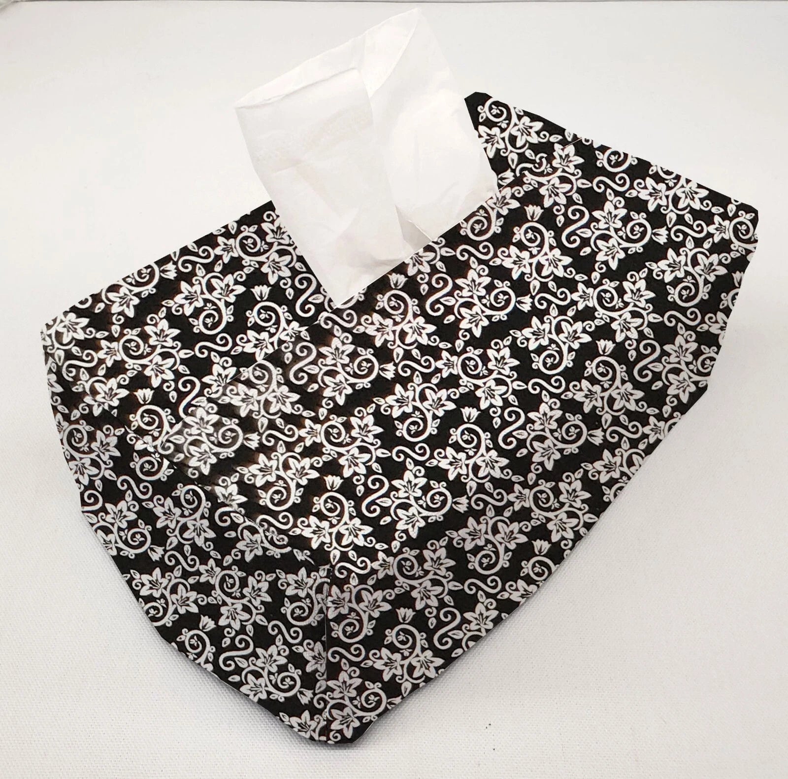 Floral Damask Tissue Box Cover (4 Colors Available) | eBay