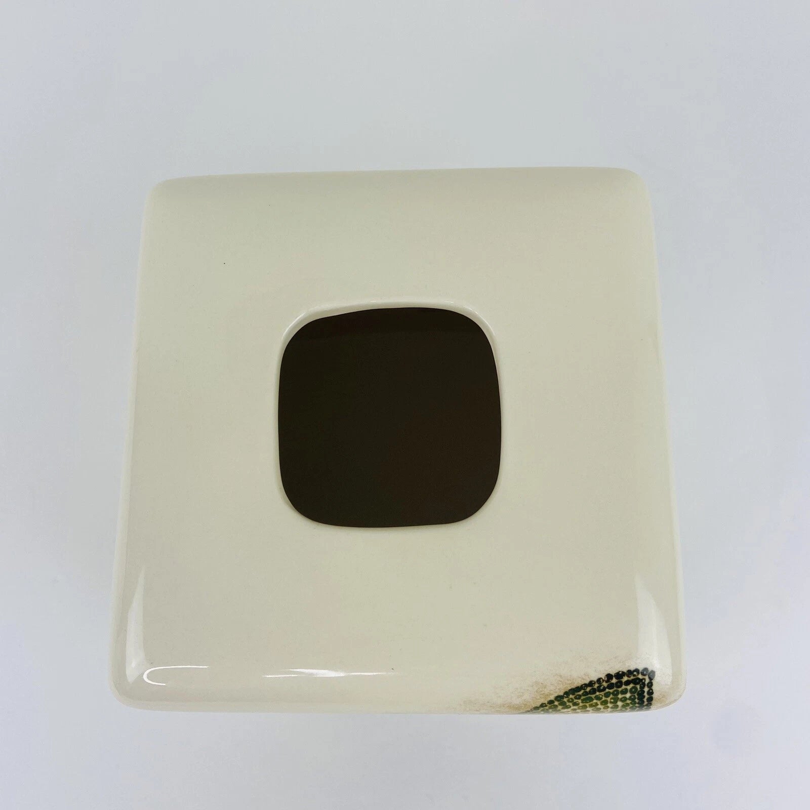 Croscill Home Mosaic Leaves Ceramic Square Tissue Box Cover | eBay