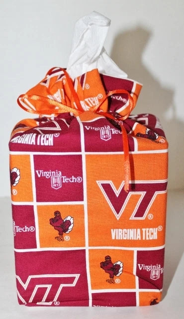 Fabric Handmade Square Tissue Box Cover - Cotton - College Sports Holiday Floral | eBay