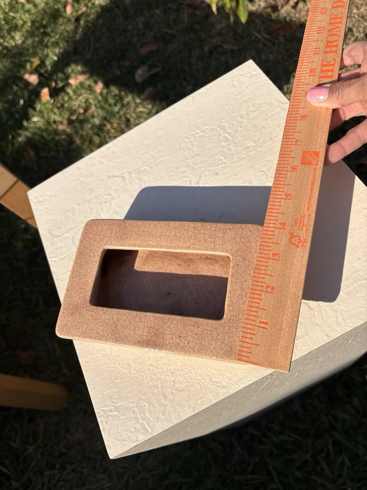 Pottery Ceramic Tissue Box Signed Gm c Stay Jackson 1945 6.5x4” | eBay