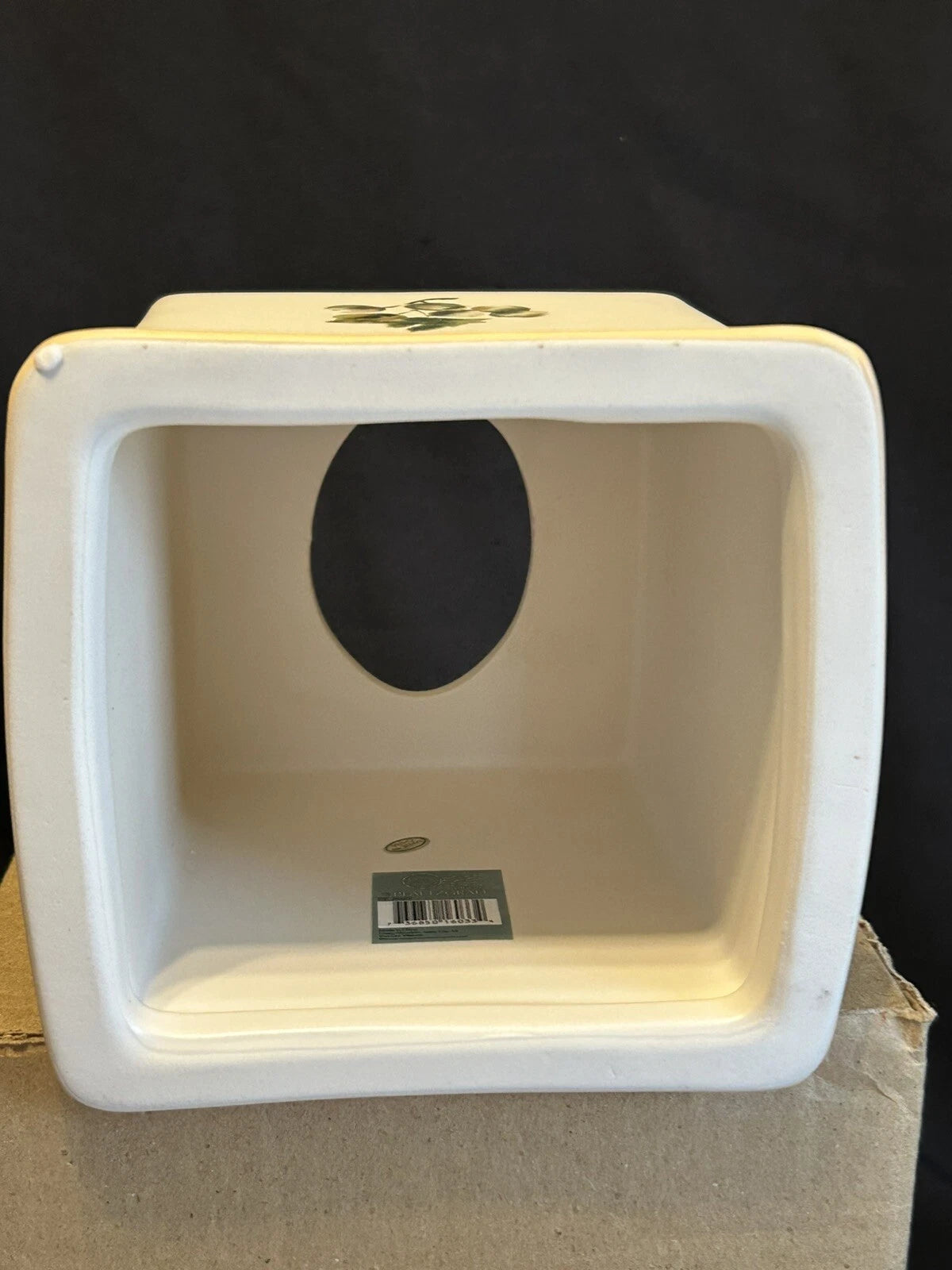 PFALTZGRAFF GIFTWARE PF 2027 STONEWARE TISSUE BOX COVER GRAPES In Box | eBay