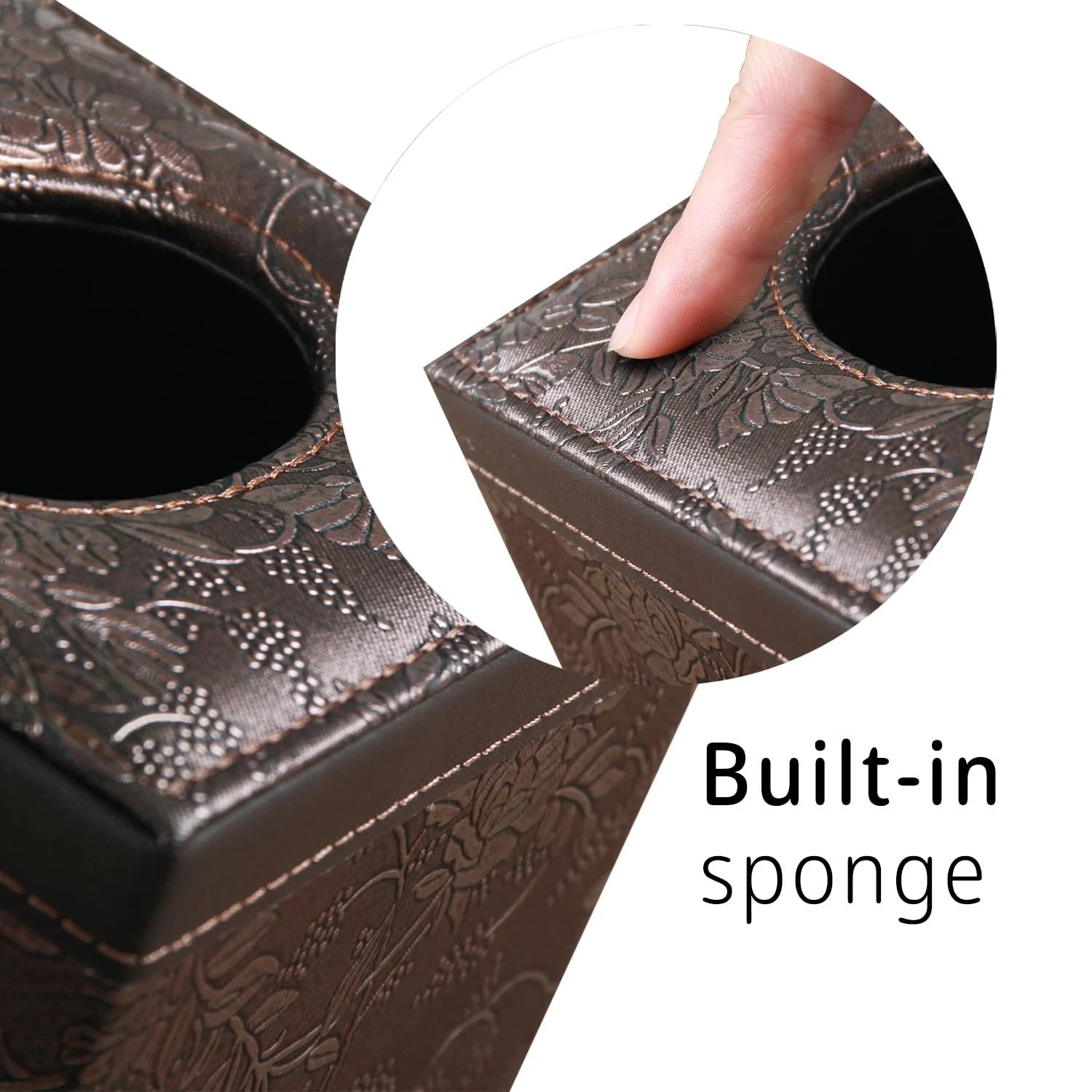 Tissue Box Cover Square,upgrade 99% Compatible Large Size,cube Tissue Box Holder | eBay