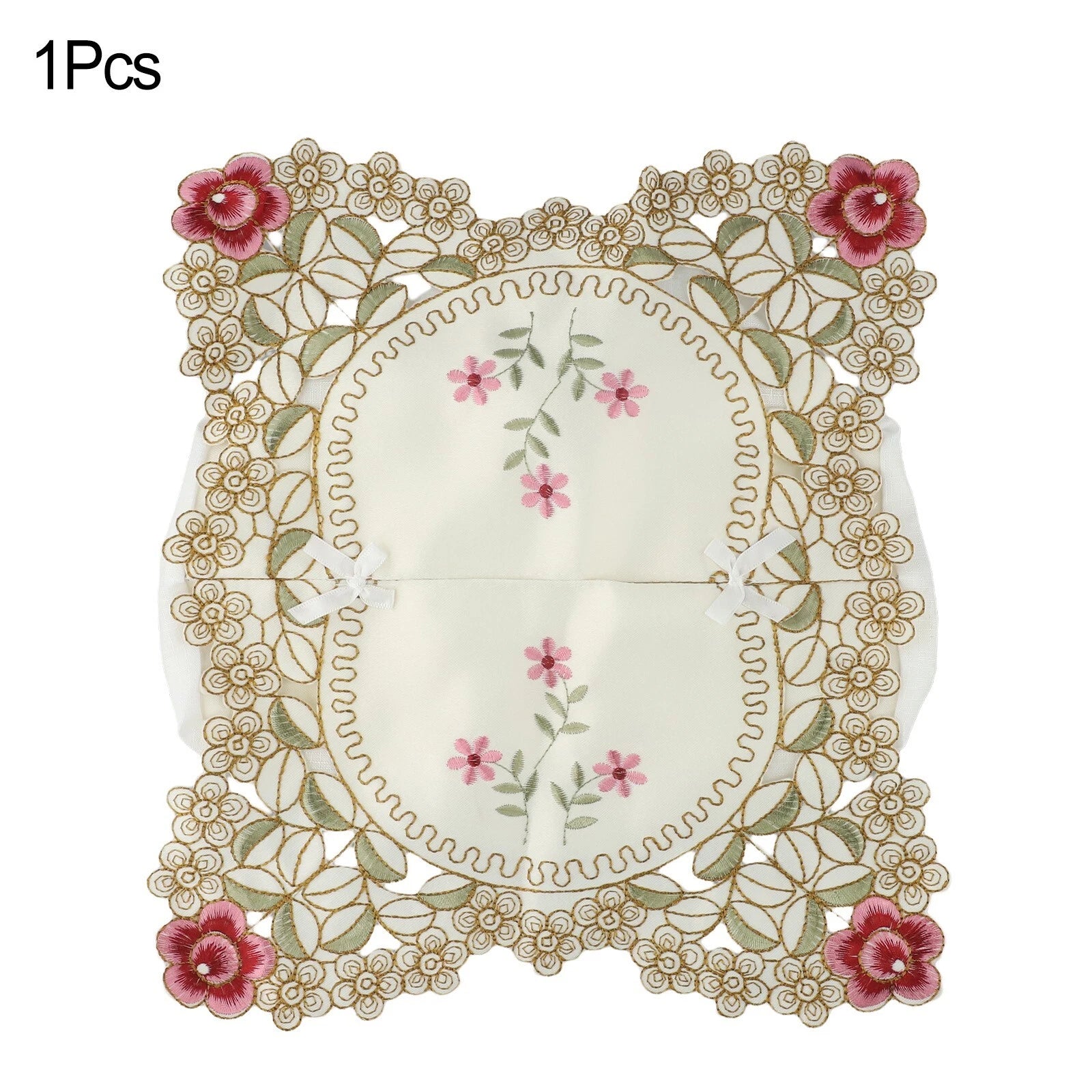 Exquisite Vintage Lace Fabric Tissue Box Cover Embroidered Tissue Box Cover | eBay