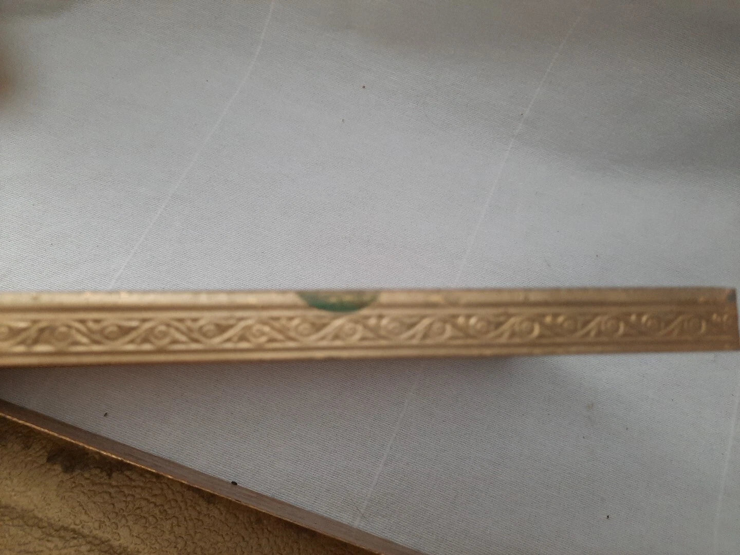 Vintage Antiqued Gold Tone Metal Rectangular Tissue Box Cover 2 Pc w/ Ribbon Bow | eBay