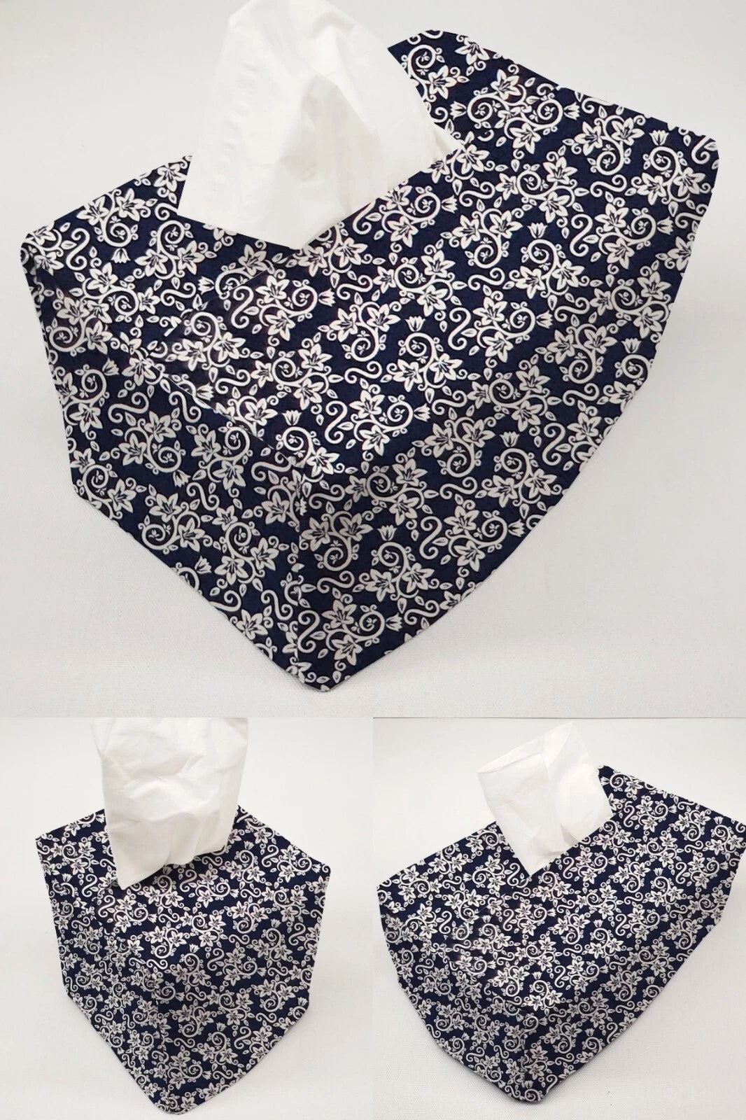 Floral Damask Tissue Box Cover (4 Colors Available) | eBay