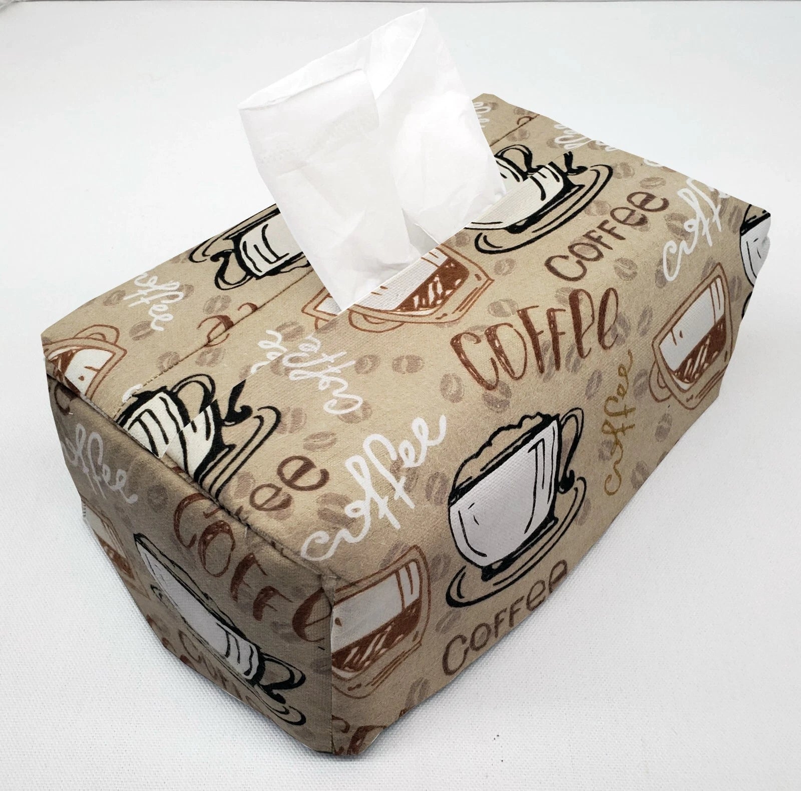 Coffee Beans Tissue Box Cover | eBay