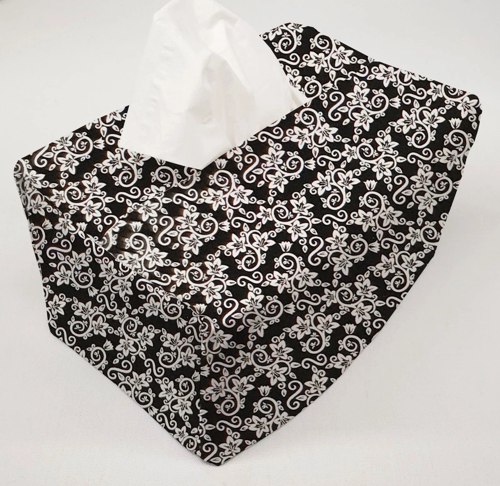 Floral Damask Tissue Box Cover (4 Colors Available) | eBay