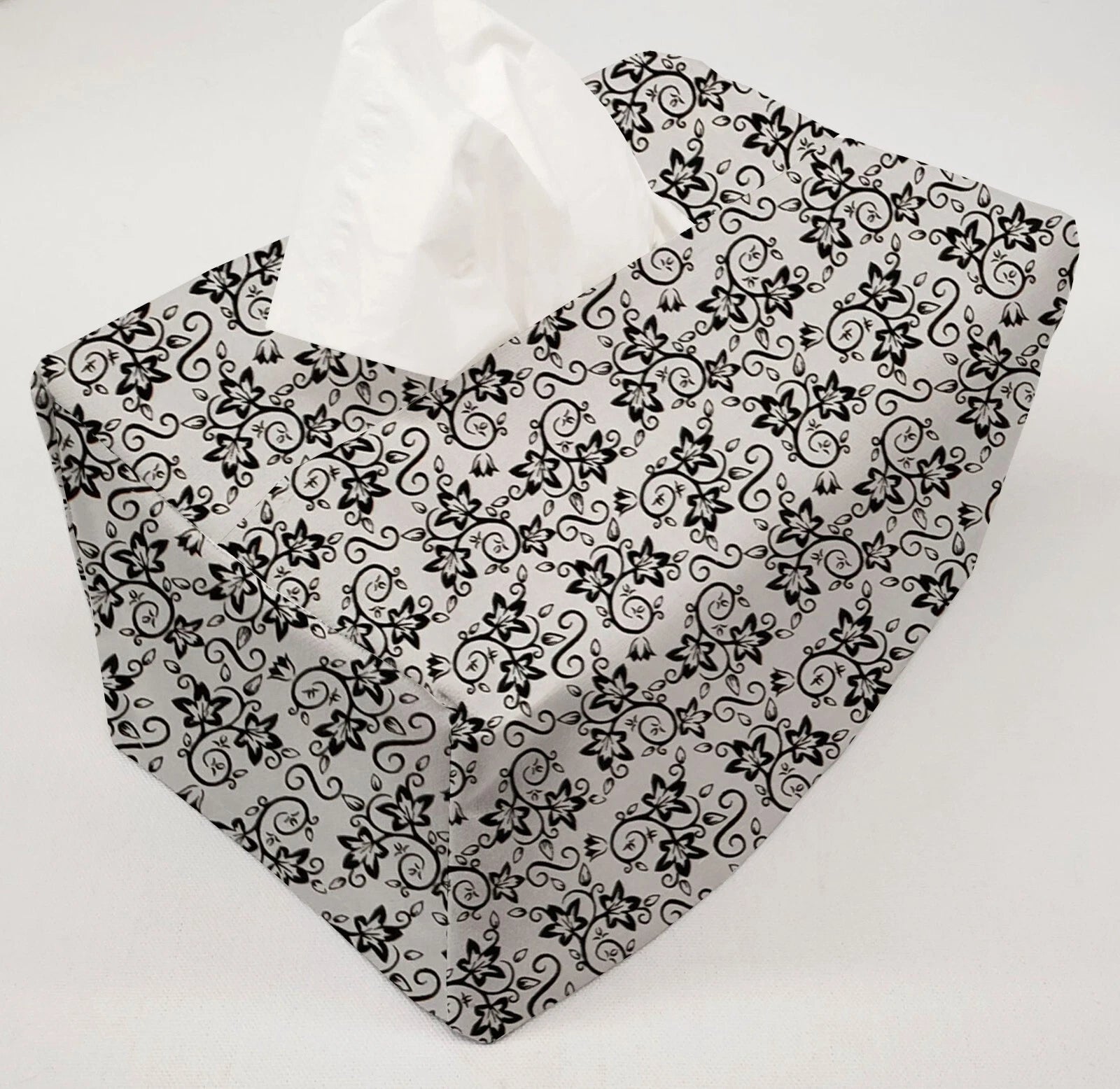 Floral Damask Tissue Box Cover (4 Colors Available) | eBay