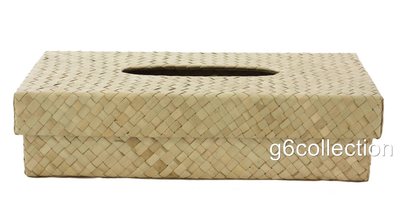 Pandan Woven Paper Tissue Napkin Box Cover Holder Rectangle Handmade Home Decor | eBay