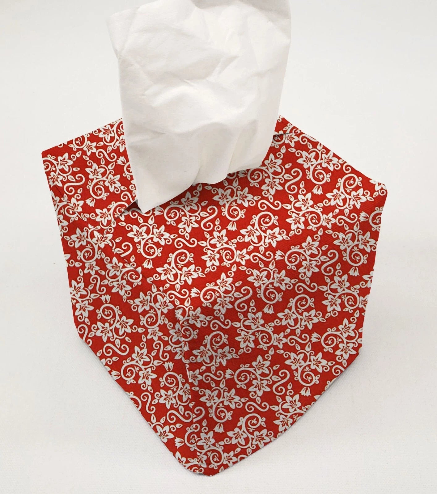 Floral Damask Tissue Box Cover (4 Colors Available) | eBay