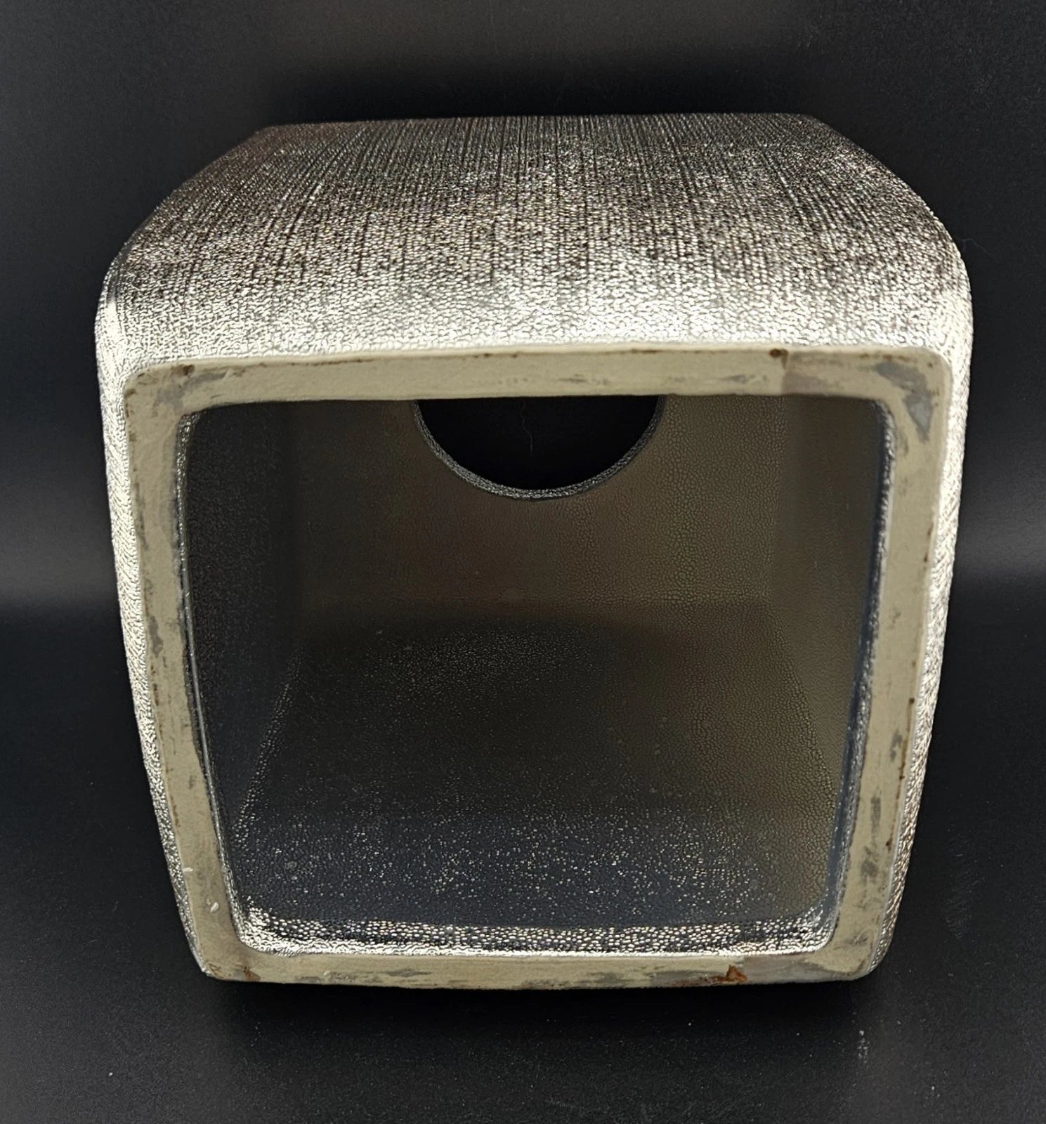 CARO BOUTIQUE Pink Tissue Box Cover Metallic High End Bathroom Acessories 6"H | eBay