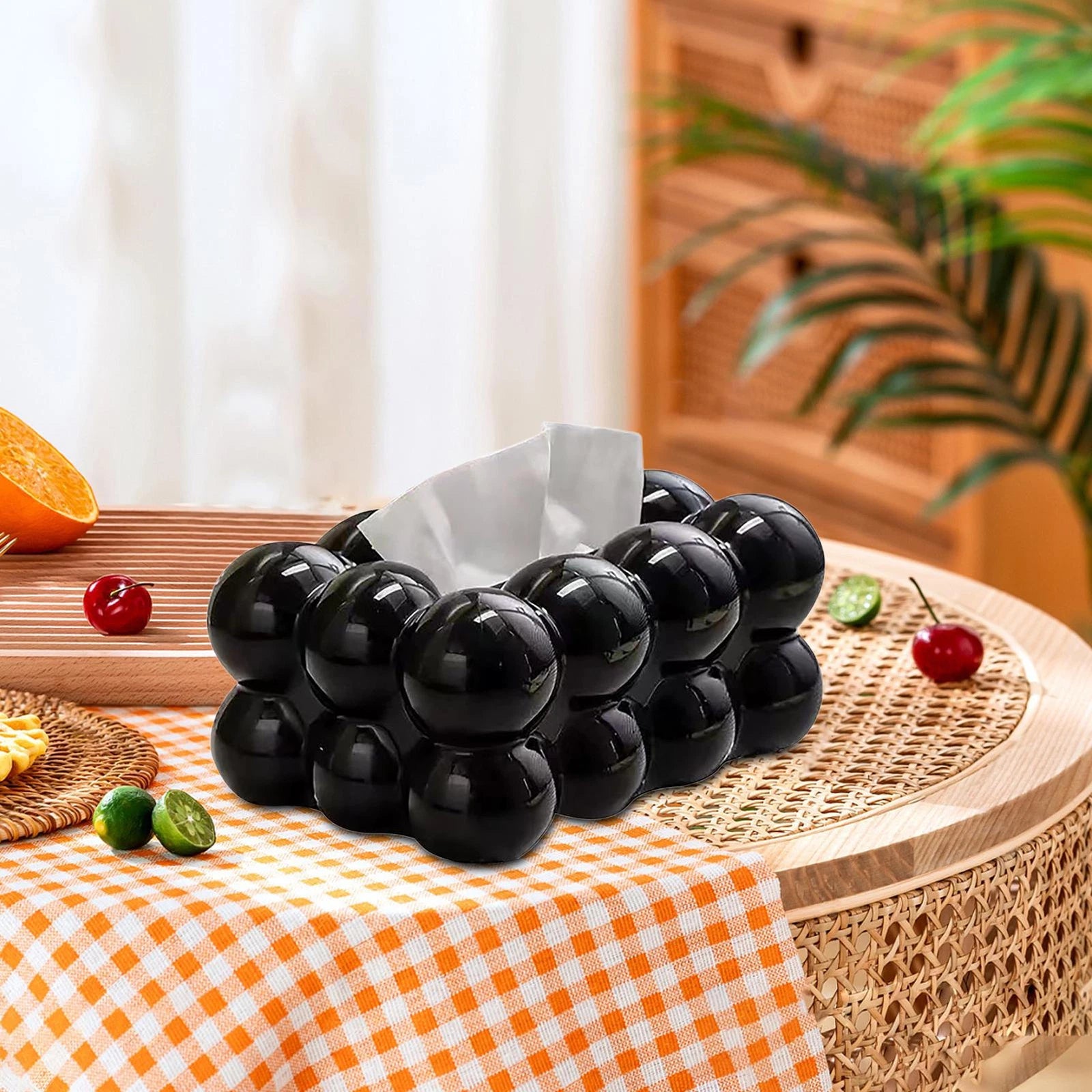 Home Tabletop Tissue Box Facial Paper Organizer Storage Dispenser Decorative New | eBay