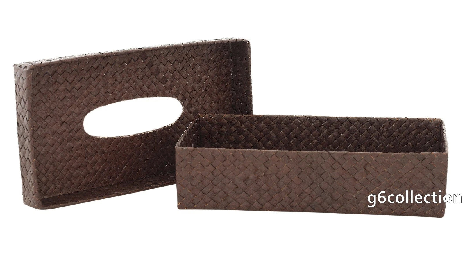 Pandan Woven Paper Tissue Napkin Box Cover Holder Rectangle Handmade Home Decor | eBay