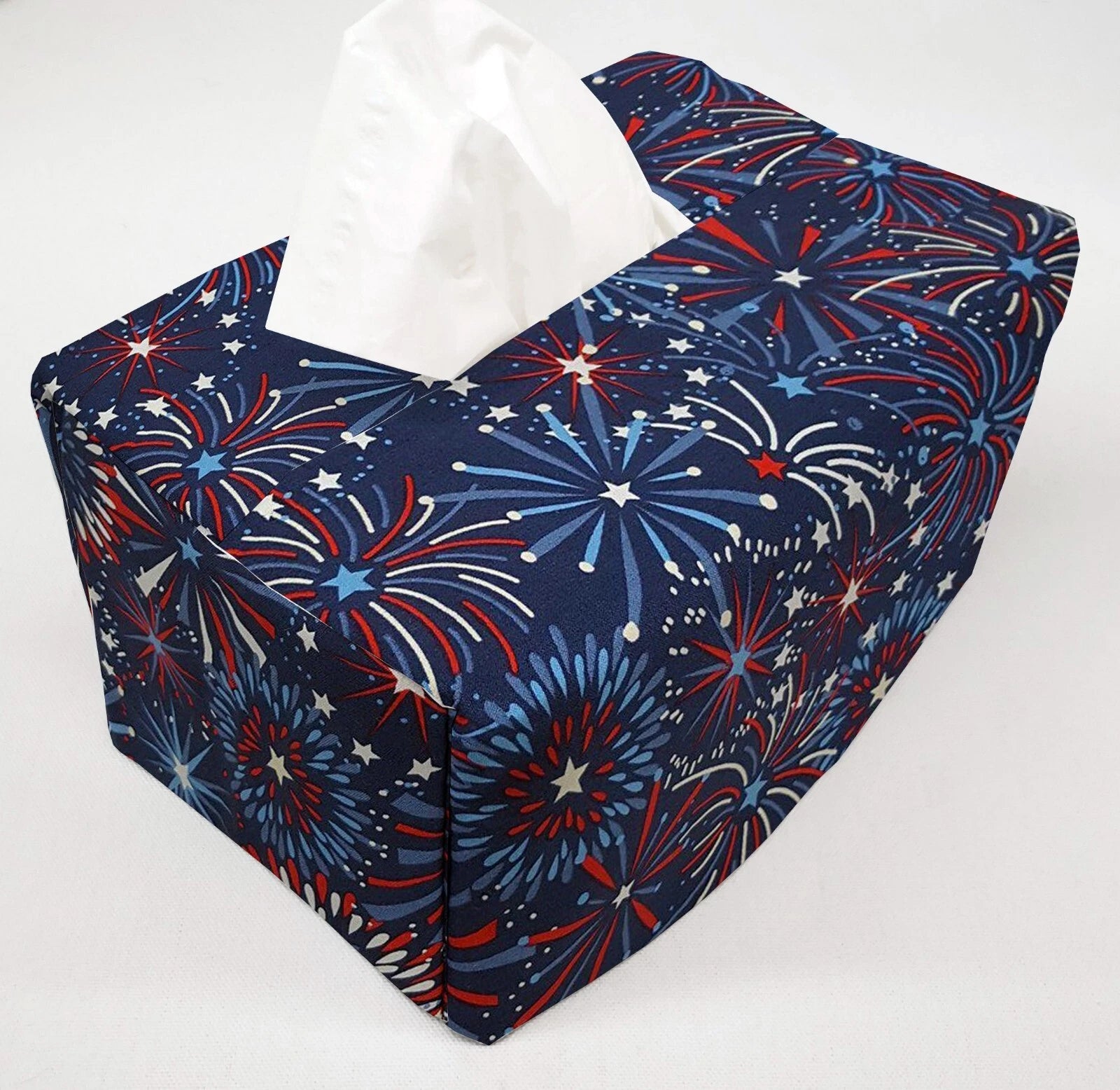 Americana Tissue Box Cover | eBay